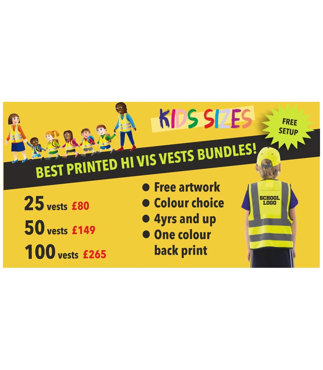 Workwear packs kids hi vis vests bundles_canvas